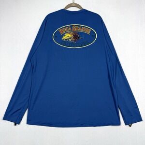 Patagonia Shirt Mens XXL Capilene 1 Lightweight Long Sleeve Boca Grande Graphic